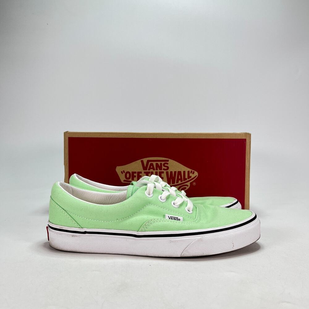 Vans Era Green Ash Low Top Skate Shoes VN0A4U39WKO Women's Size 7.5 Youth 6